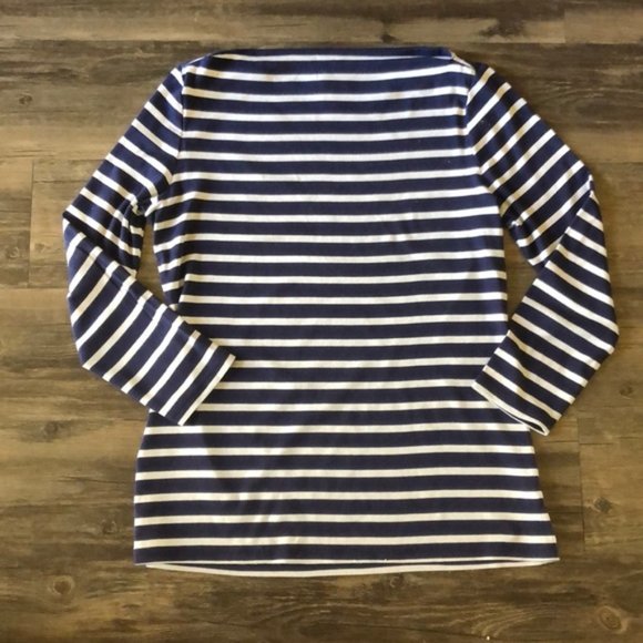 Old Navy Tops - $ BUNDLE SALE $ Striped  Boatneck Tee Shirt Top